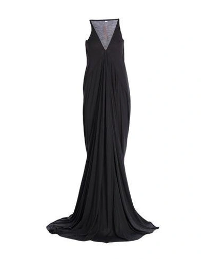 Shop Rick Owens Long Dresses In Black