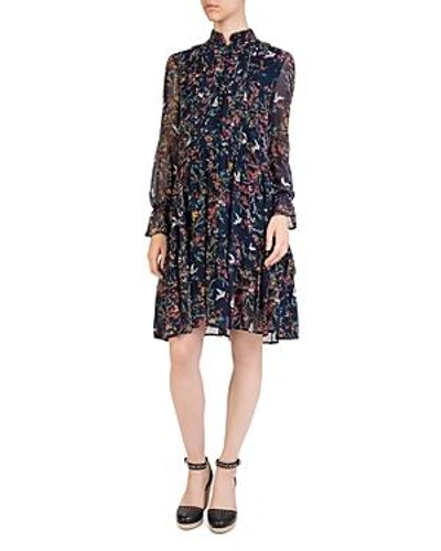 Avian print dress by the kooples top