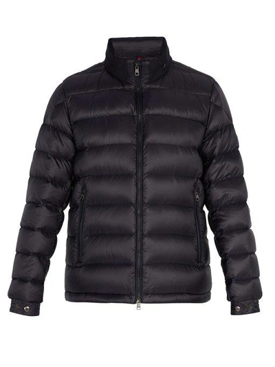 Moncler Rodez Quilted-down Jacket In Navy | ModeSens