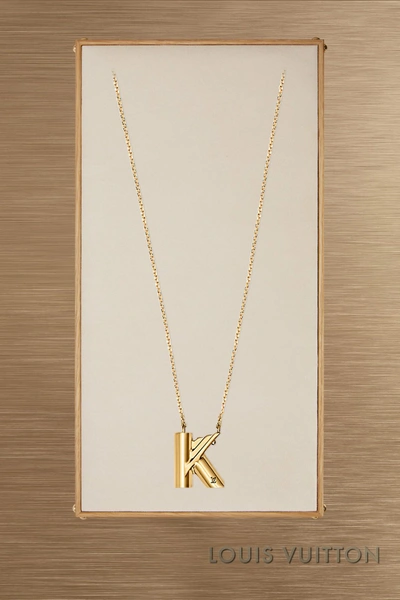 Lv & Me Necklace, Letter K