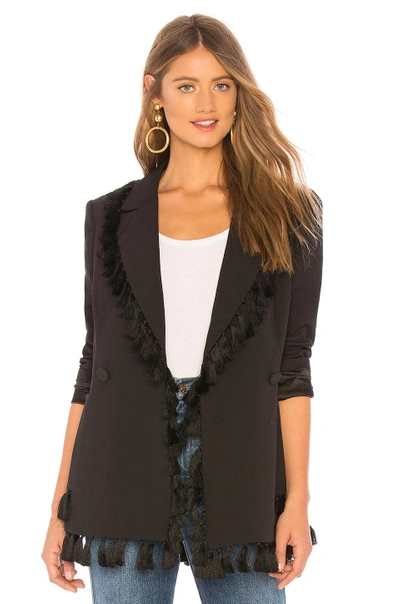 Shop Elliatt Horizon Blazer In Black