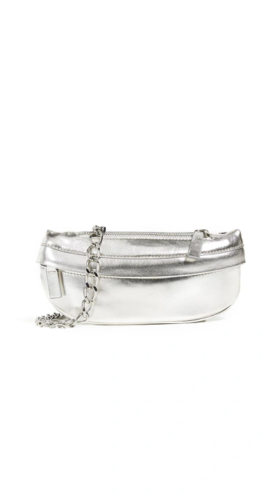 Shop Avec La Troupe Troupe Belt Bag In Silver