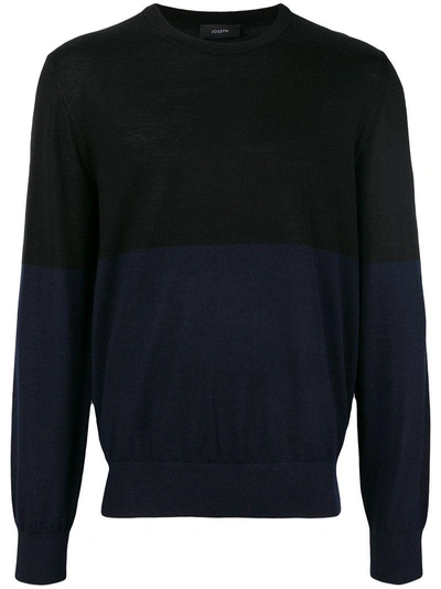 Shop Joseph Novelty Knit Sweater - Black