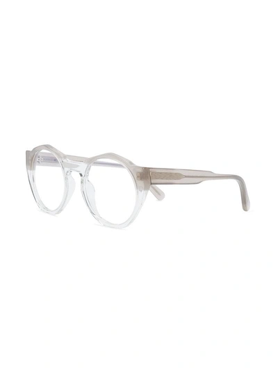 Shop Marni Eyewear Driver Glasses In Grey
