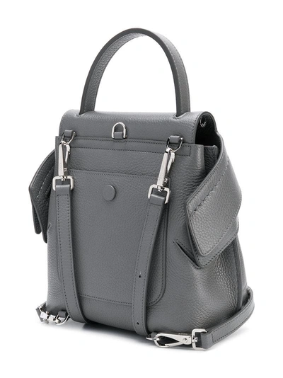 Shop Tod's Mini Wave Backpack - Grey