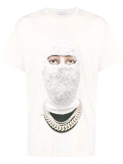 Shop Ih Nom Uh Nit Balaclava Printed T-shirt In White