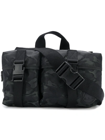 Shop Mcq By Alexander Mcqueen Mcq Alexander Mcqueen Camouflage Print Backpack - Black