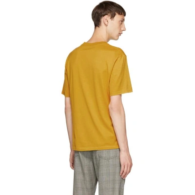 Shop Christian Dada Yellow Mulholland Dr. T-shirt In Mtd