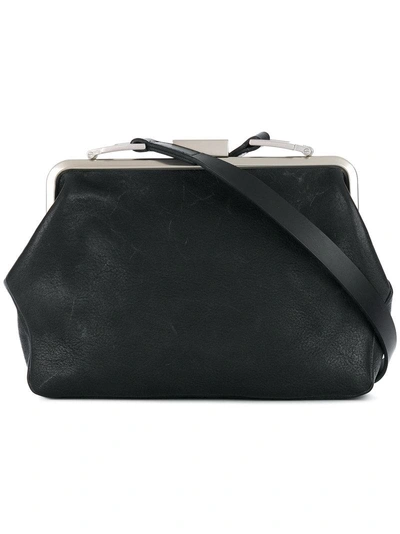 Shop Ally Capellino Fox Medium Calvert Crossbody Bag - Black