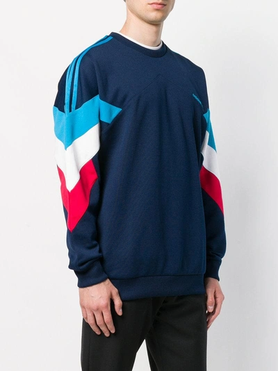 Adidas Originals Adidas Palmeston Sweatshirt - Blue | ModeSens