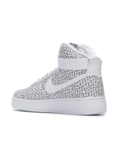 Shop Nike Air Force 1 High Lx Sneakers - White