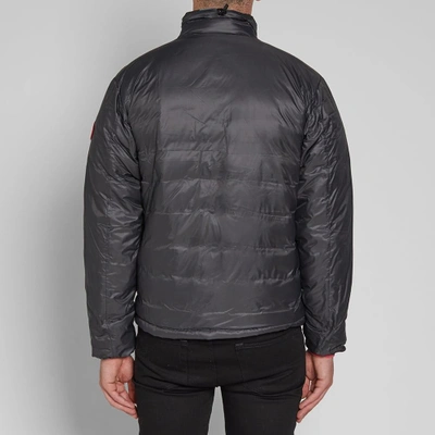 Shop Canada Goose Lodge Jacket In Grey