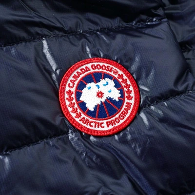 Shop Canada Goose Hybridge Lite Hooded Jacket In Blue