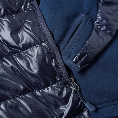 Shop Canada Goose Hybridge Lite Hooded Jacket In Blue