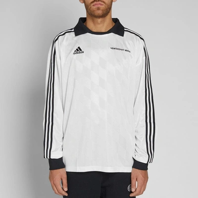 Shop Gosha Rubchinskiy X Adidas Long Sleeve Jersey In White