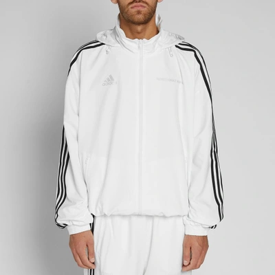 Gosha Rubchinskiy X Adidas Woven Hooded Jacket In White |