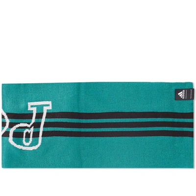 Shop Gosha Rubchinskiy X Adidas Scarf In Green