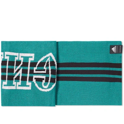 Shop Gosha Rubchinskiy X Adidas Scarf In Green