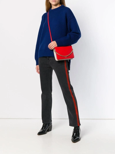 Shop Givenchy Gv3 Cross-body Bag In 红色