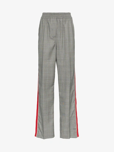 Shop Calvin Klein 205w39nyc Side Stripe Trousers In Grey