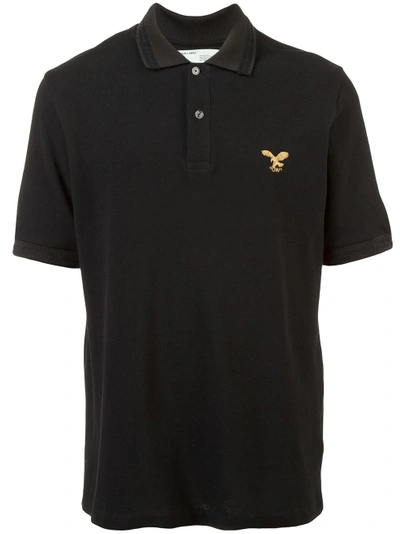 Shop Off-white Bird Logo Polo Shirt