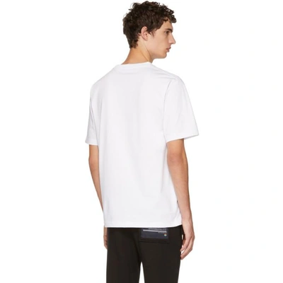 Shop Xander Zhou White Jersey Chest Patch T-shirt