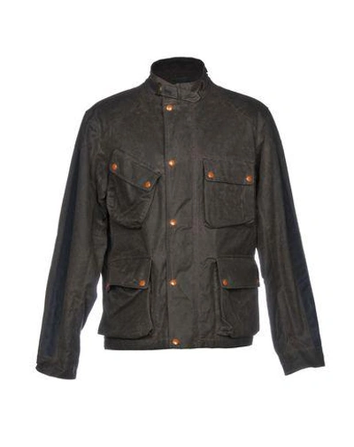 Shop Manifattura Ceccarelli Jacket In Dark Brown