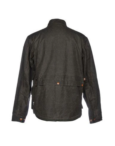 Shop Manifattura Ceccarelli Jacket In Dark Brown