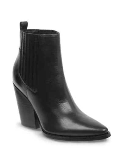 Shop Kendall + Kylie Colt Leather Booties In Black