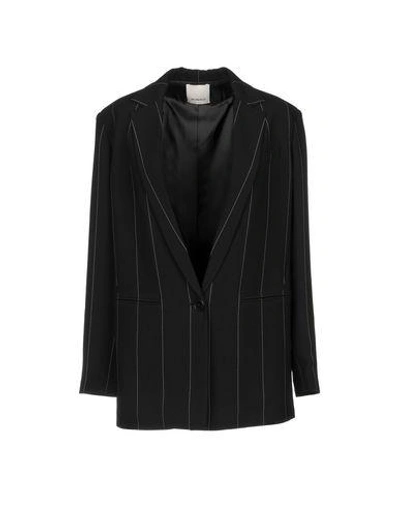 Shop Pinko Sartorial Jacket In Black