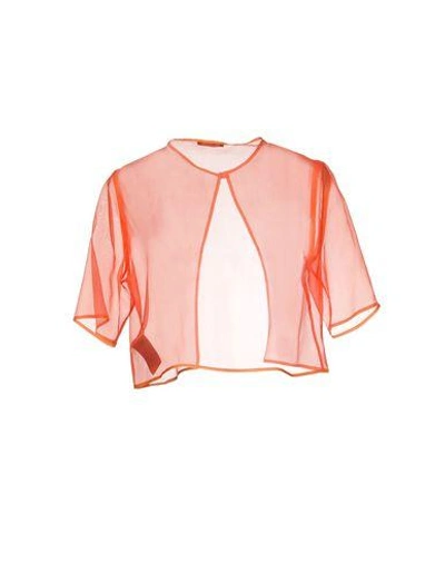 Shop Hanita Suit Jackets In Orange