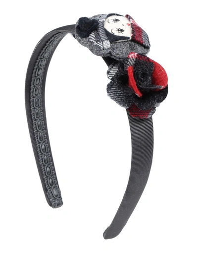 Shop Dolce & Gabbana Hair Accessory In Lead