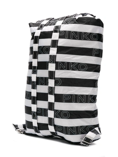 Shop Pinko Mini Sac In Love Backpack - White