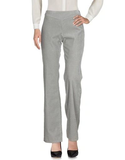 Shop Dries Van Noten Casual Pants In Light Grey