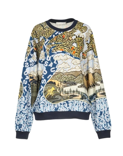 Shop Mary Katrantzou Sweatshirt In Blue