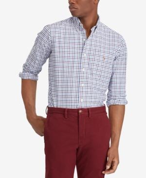 polo ralph lauren men's classic fit cotton oxford shirt