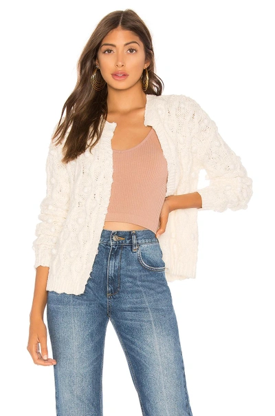 Shop Tularosa Cozy Up Sweater In Ivory