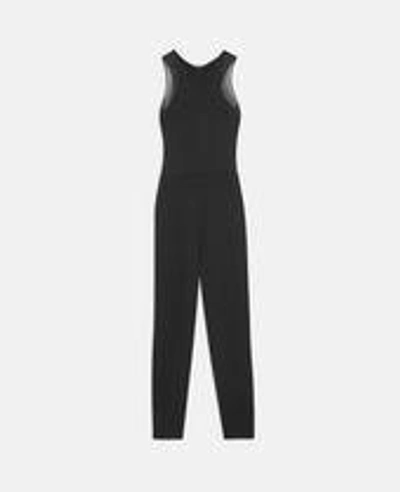 Shop Stella Mccartney Black Knit Jumpsuit
