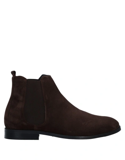 Shop Royal Republiq Boots In Dark Brown