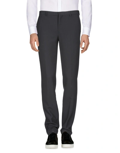 Shop Versace Casual Pants In Black