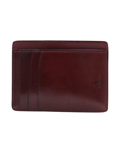 Shop Il Bussetto Document Holders In Maroon