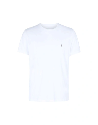 Shop Allsaints T-shirt In White