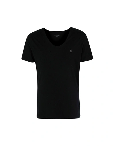 Shop Allsaints T-shirt In Black