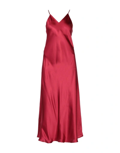 Shop Vivis Nightgowns In Brick Red