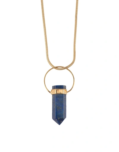 Shop Isabel Marant Necklaces In Blue