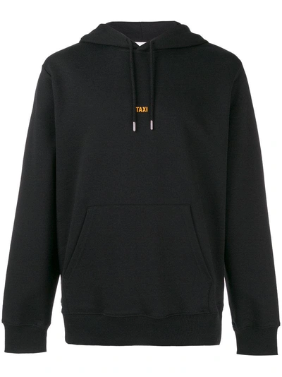 Shop Helmut Lang Taxi Print Hoodie - Black