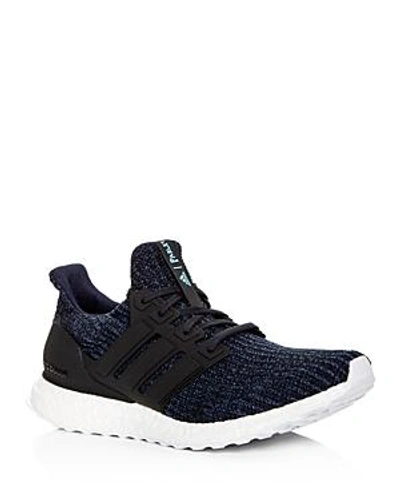 Shop Adidas Originals Men's Ultraboost Parley Knit Lace-up Sneakers In Blue