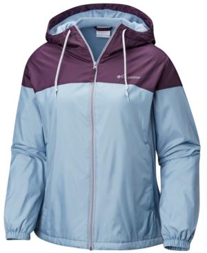 columbia fleece lined windbreaker