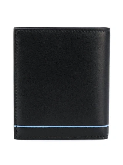 Shop Prada Printed Card Holder - Black