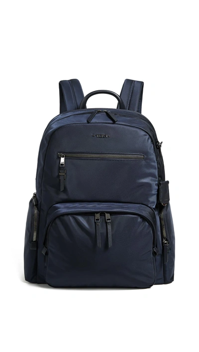 Shop Tumi Voyageur Carson Backpack In Navy